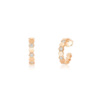 [Solara Jewelry ]Hollow Design Four-Leaf Clover Flower Shape Ring