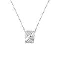 [Solara Jewelry ]LIENS EVIDENCE DIAMOND PAVED NECKLACE