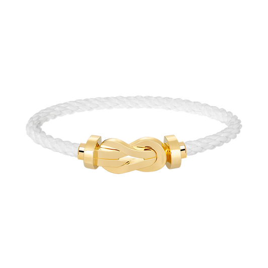 [Solara Jewelry ]チャンス ラージ 8 フィギュア バックル ノー ダイヤモンド ブレスレット ゴールド