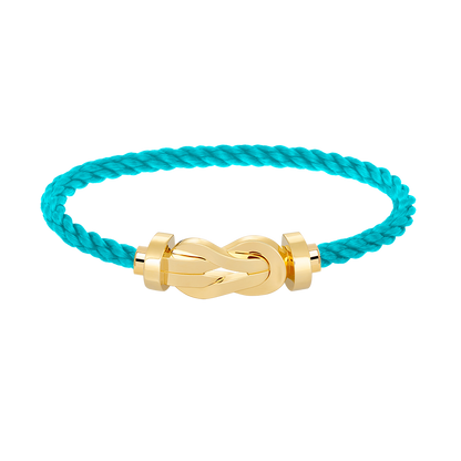 [Solara Jewelry ]チャンス ラージ 8 フィギュア バックル ノー ダイヤモンド ブレスレット ゴールド