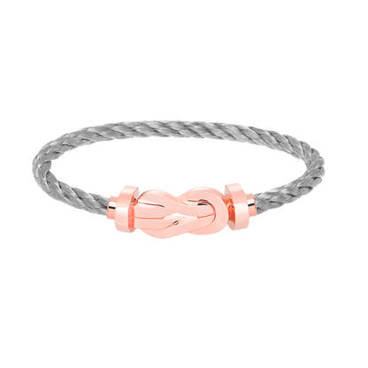 [Solara Jewelry ]CHANCE GROSSES 8-FIGUREN-SCHNALLENARMBAND OHNE DIAMANT ROSÉGOLD