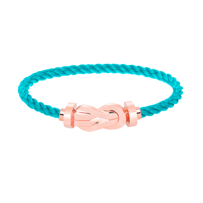 [Solara Jewelry ]CHANCE GROSSES 8-FIGUREN-SCHNALLENARMBAND OHNE DIAMANT ROSÉGOLD