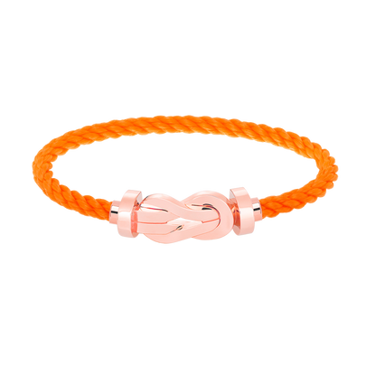 [Solara Jewelry ]CHANCE GROSSES 8-FIGUREN-SCHNALLENARMBAND OHNE DIAMANT ROSÉGOLD