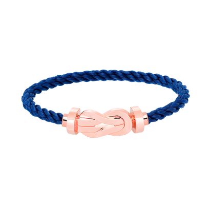 [Solara Jewelry ]CHANCE GROSSES 8-FIGUREN-SCHNALLENARMBAND OHNE DIAMANT ROSÉGOLD