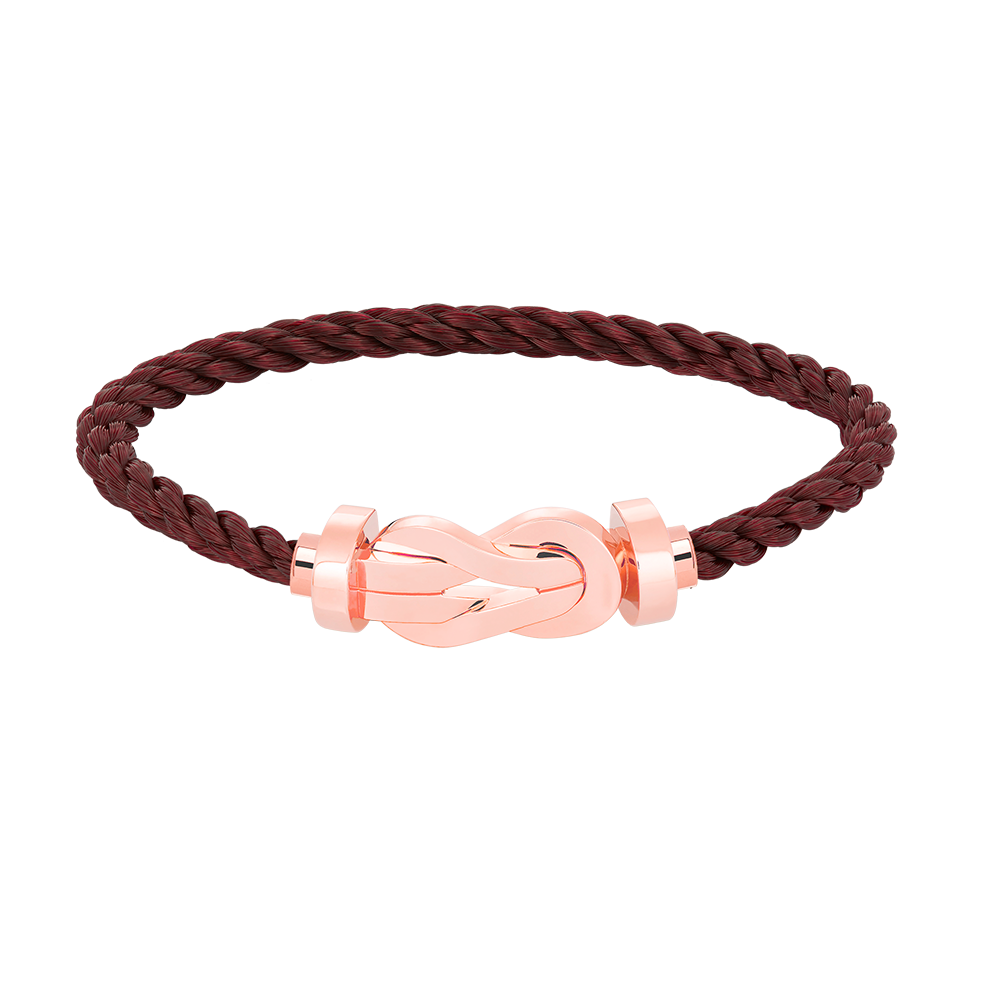 [Solara Jewelry ]CHANCE GROSSES 8-FIGUREN-SCHNALLENARMBAND OHNE DIAMANT ROSÉGOLD