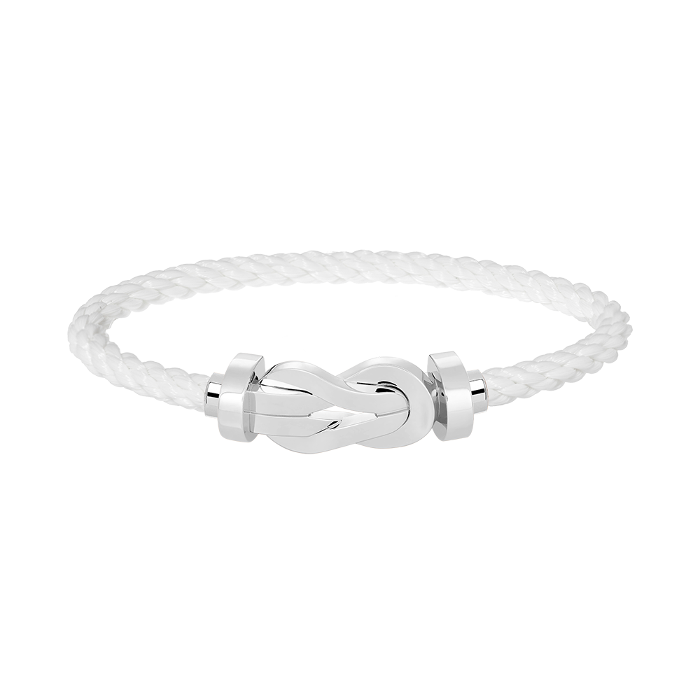 [Solara Jewelry ]CHANCE LARGE 8-FIGURE SCHNALLE OHNE DIAMANTEN ARMREIF SILBER