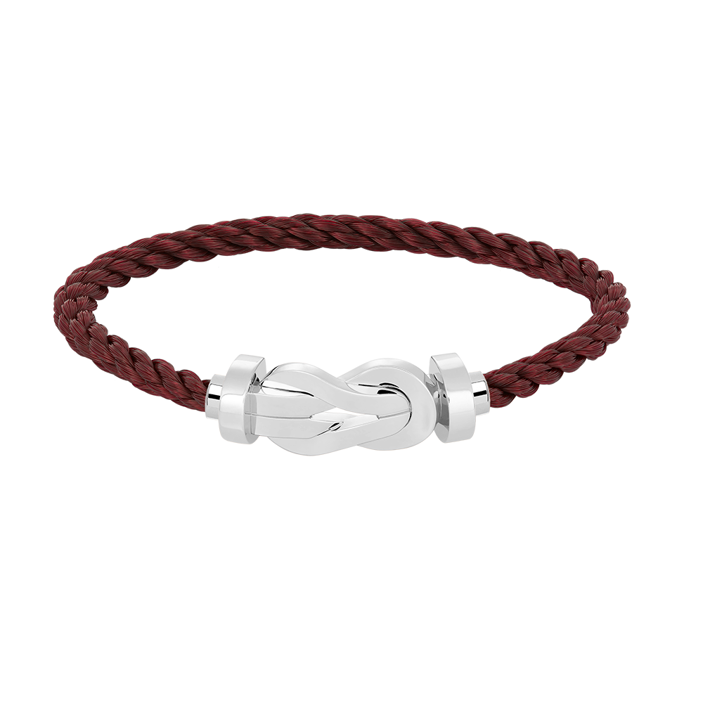 [Solara Jewelry ]CHANCE LARGE 8-FIGURE SCHNALLE OHNE DIAMANTEN ARMREIF SILBER