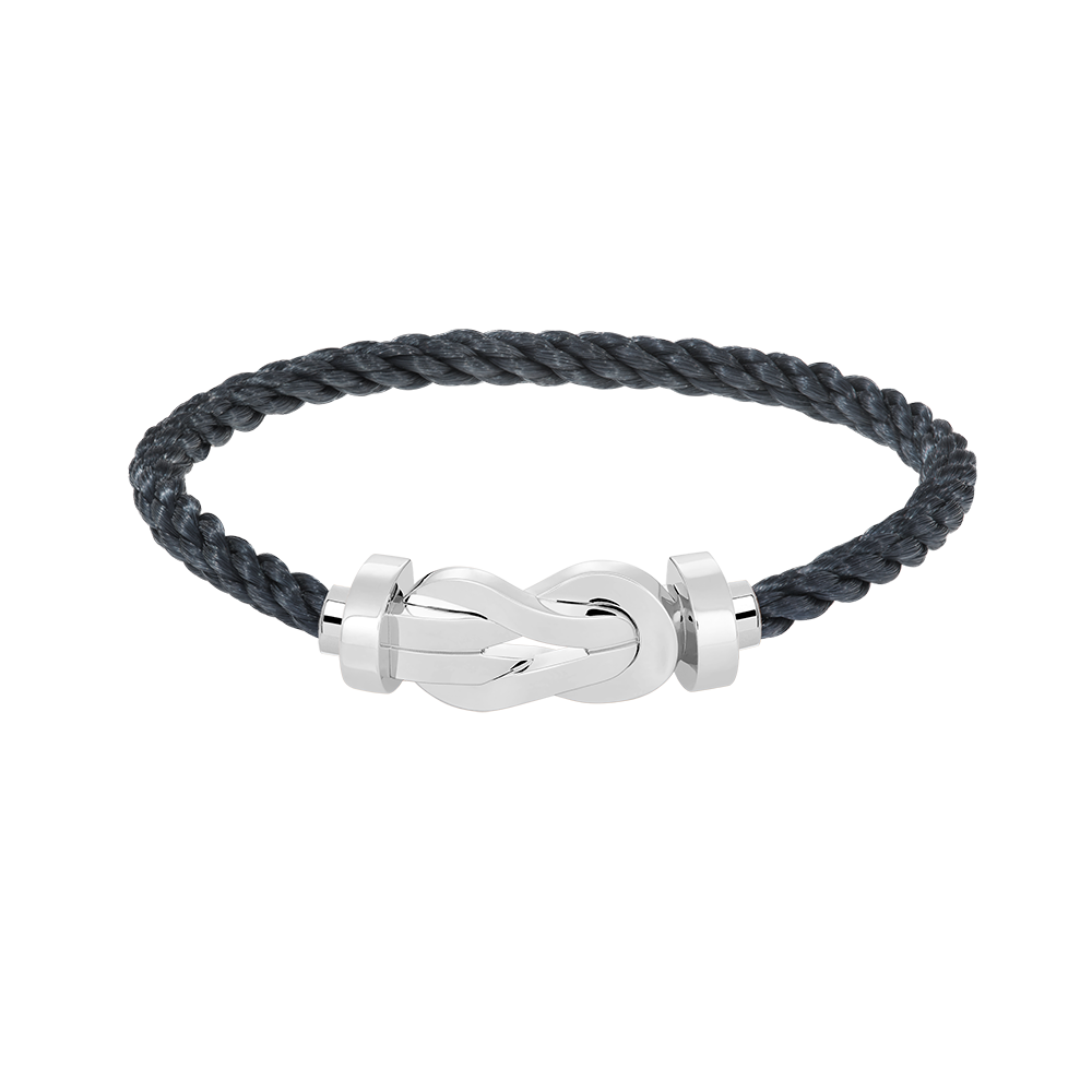 [Solara Jewelry ]CHANCE LARGE 8-FIGURE SCHNALLE OHNE DIAMANTEN ARMREIF SILBER