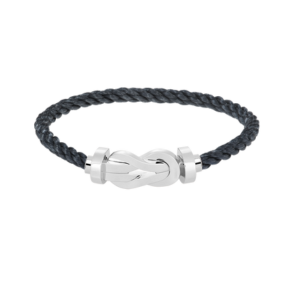 [Solara Jewelry ]CHANCE LARGE 8-FIGURE SCHNALLE OHNE DIAMANTEN ARMREIF SILBER