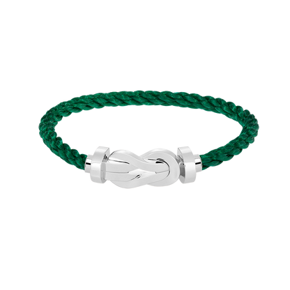 [Solara Jewelry ]CHANCE LARGE 8-FIGURE SCHNALLE OHNE DIAMANTEN ARMREIF SILBER