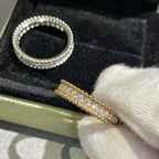 [Solara Schmuck ]PERLEE DIAMANT SILBERRING