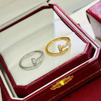 [Solara Jewelry ]JUSTE RING 1.8MM GOLD DIAMONDS