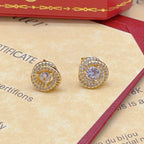 [Solara jewelry] Love Knot Stud Earrings