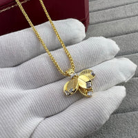 [Solara jewelry]Leaf Pendant Necklace image 2