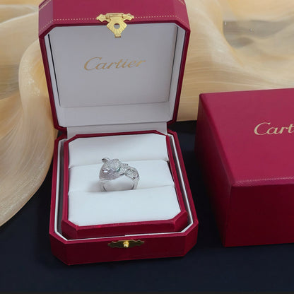 [Solara Schmuck] CT Diamantbesetzter Pantherring