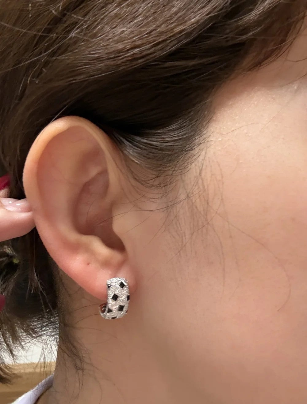 [Solara Jewelry ]CT Leopard-Ohrstecker, neuer Stil