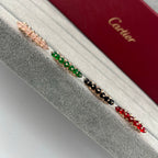 [Solara jewelry]Colored Stone Pave Band Ring