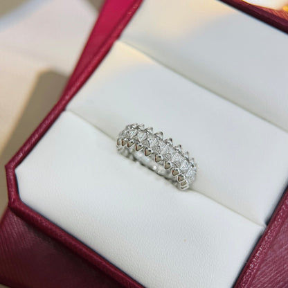 [Solara Jewelry ]Kugelring mit Diamanten