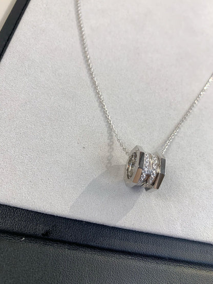 [Solara Jewelry ]CT ヘキサゴンビスペンダントネックレス