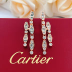 [Solara jewelry] Pave Bar Drop Earrings