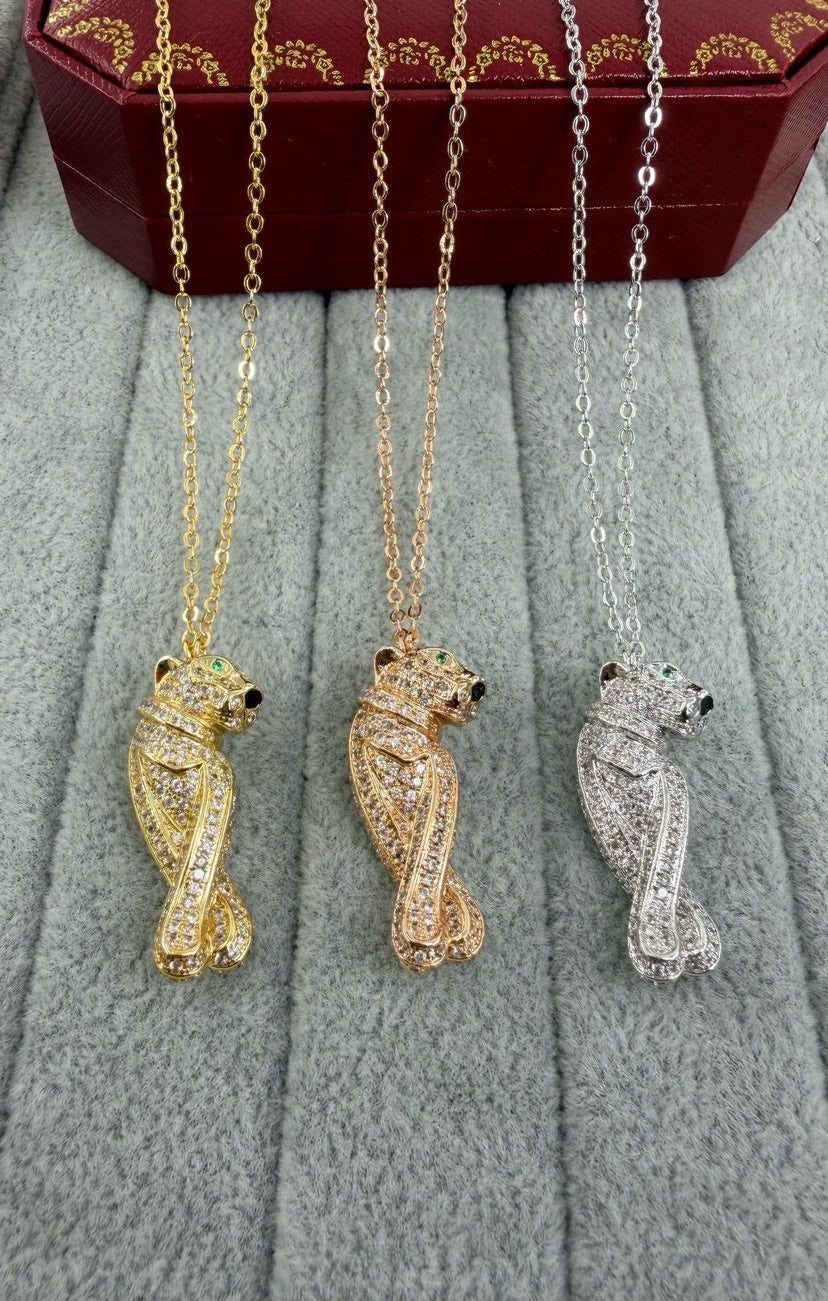 [Solara jewelry]Pave Fish Pendant Necklace image 5
