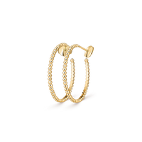 [Solara jewelry] SMOOTH BEAD STUD EARRINGS