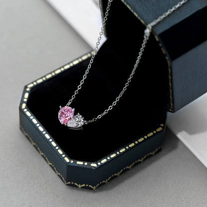 [Solara Jewelry ]ユニークハート型ネックレス