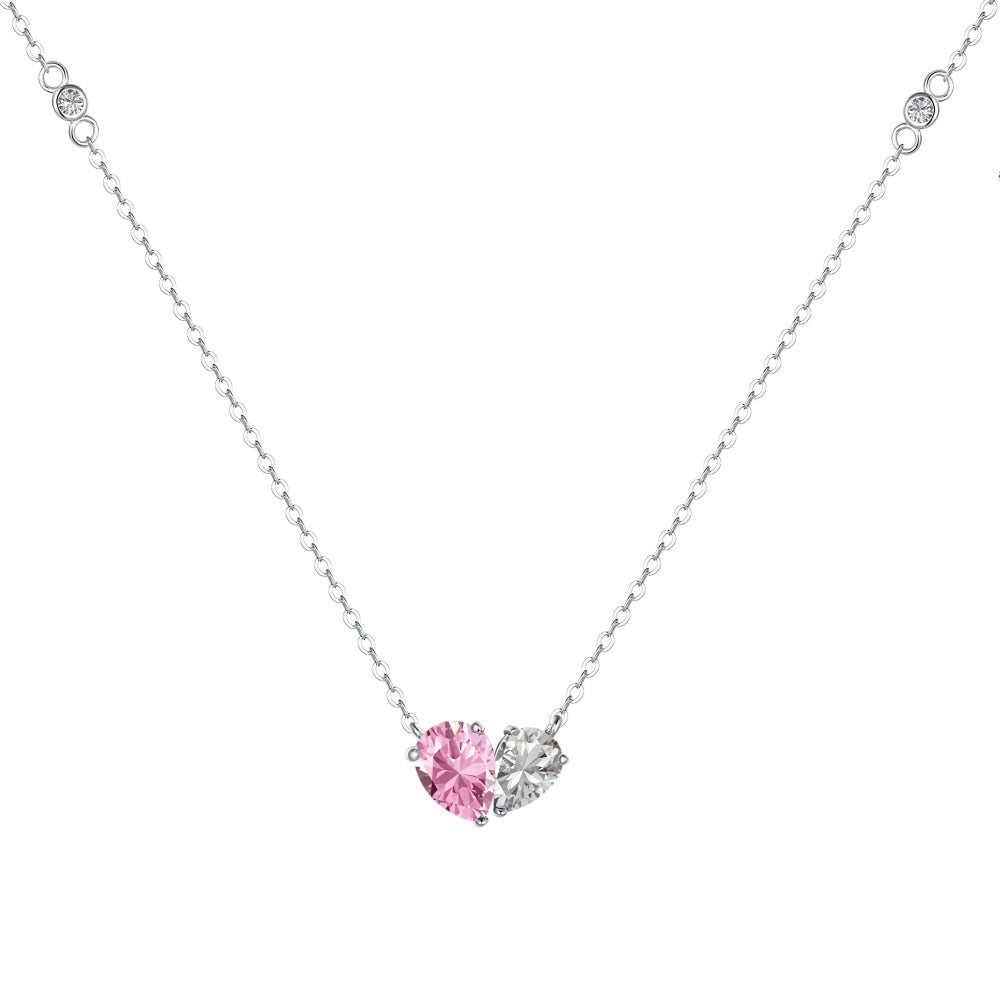 [Solara Jewelry ]ユニークハート型ネックレス