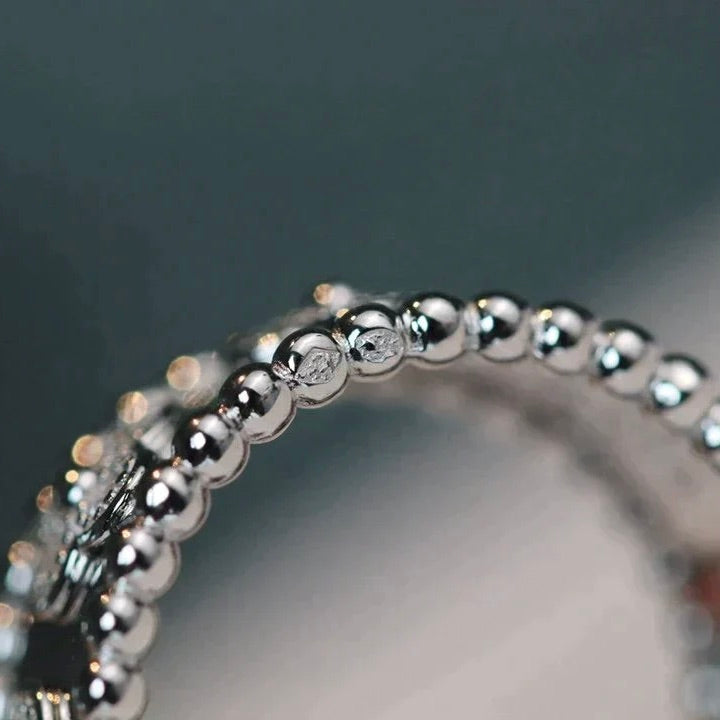 [Solara Jewelry ]CLOVER KALEIDOSCOPE RING 10MM