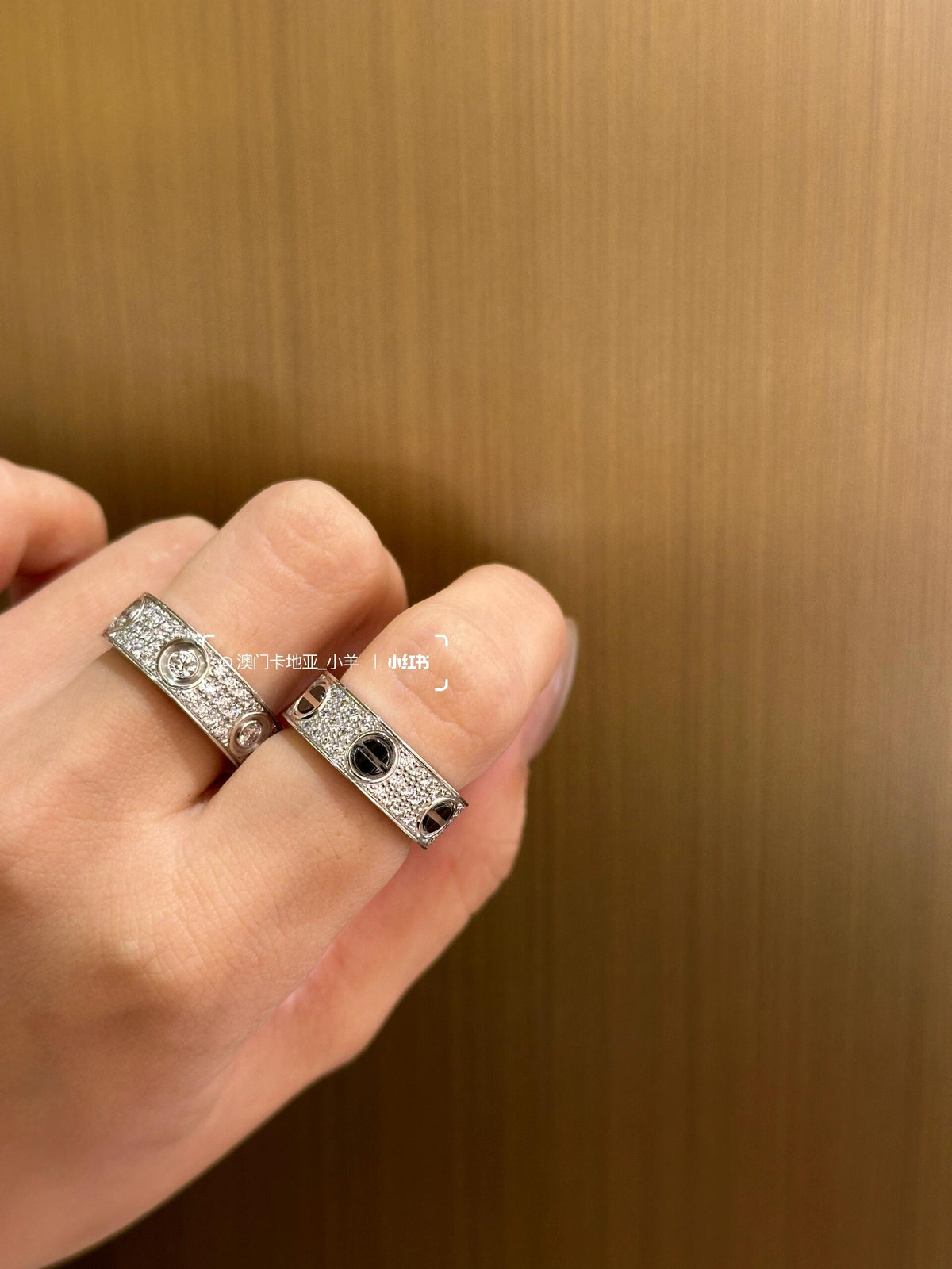 [Solara jewelry]New Enamel Pave Band Ring image 4