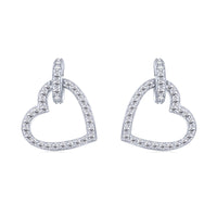[Solara Jewelry ]Dainty Heart Shape Earrings