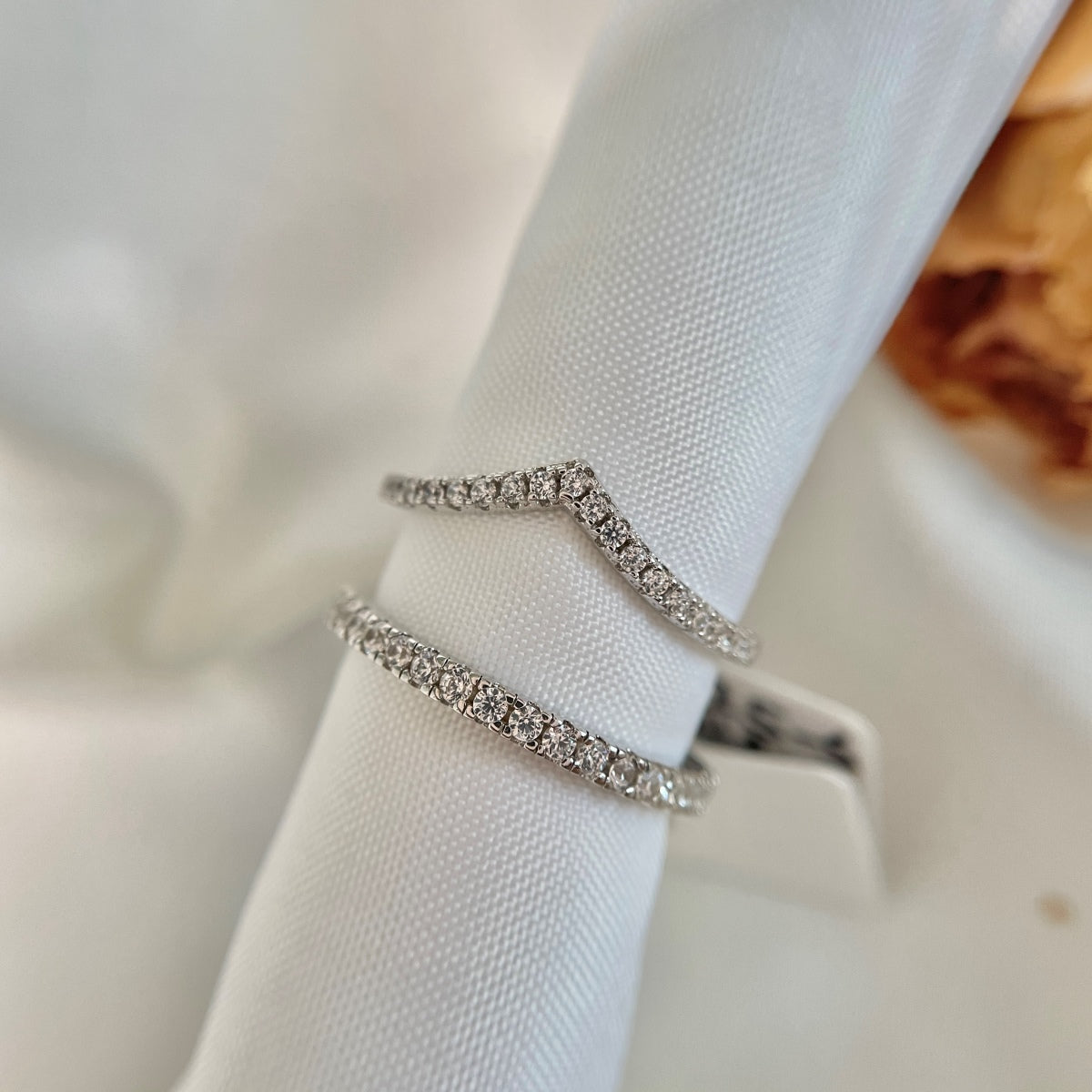 [Solara Jewelry ]精巧なテニスバンドリング