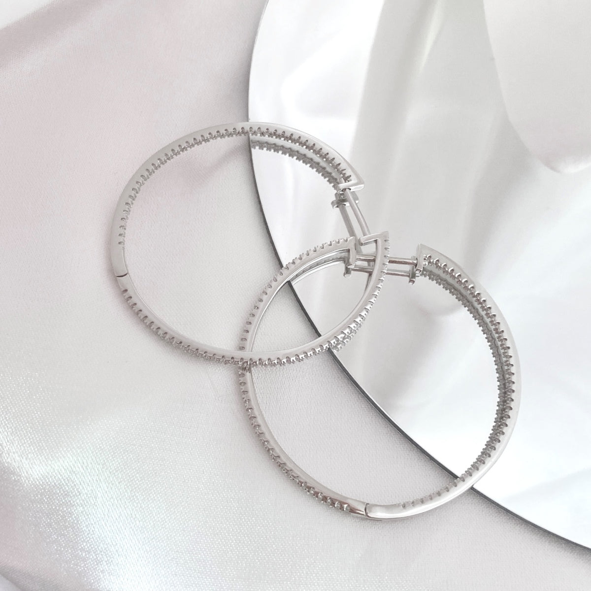[Solara Jewelry ]Beliebte große Creolen