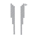 [Solara Jewelry ]Luxuriöse zierliche Bankett-Ohrringe