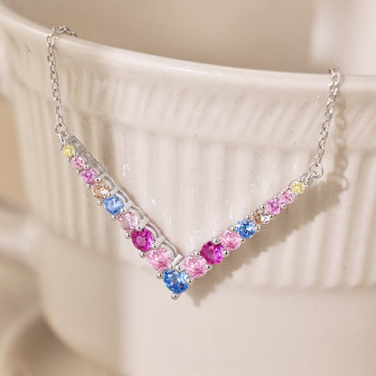 [Solara Jewelry ]オーネイトラウンドカットネックレス