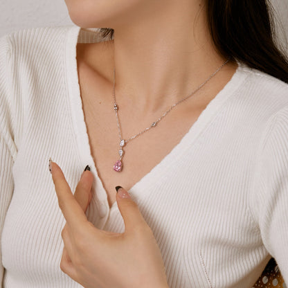 [Solara Jewelry ]洋梨型カットのネックレス