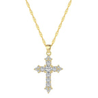 [Solara Jewelry ]繊細なクロスネックレス