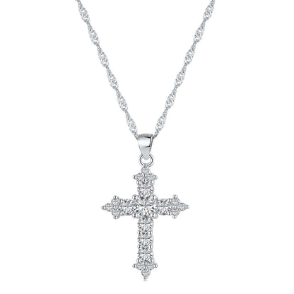 [Solara Jewelry ]繊細なクロスネックレス