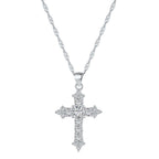 [Solara Jewelry ]繊細なクロスネックレス