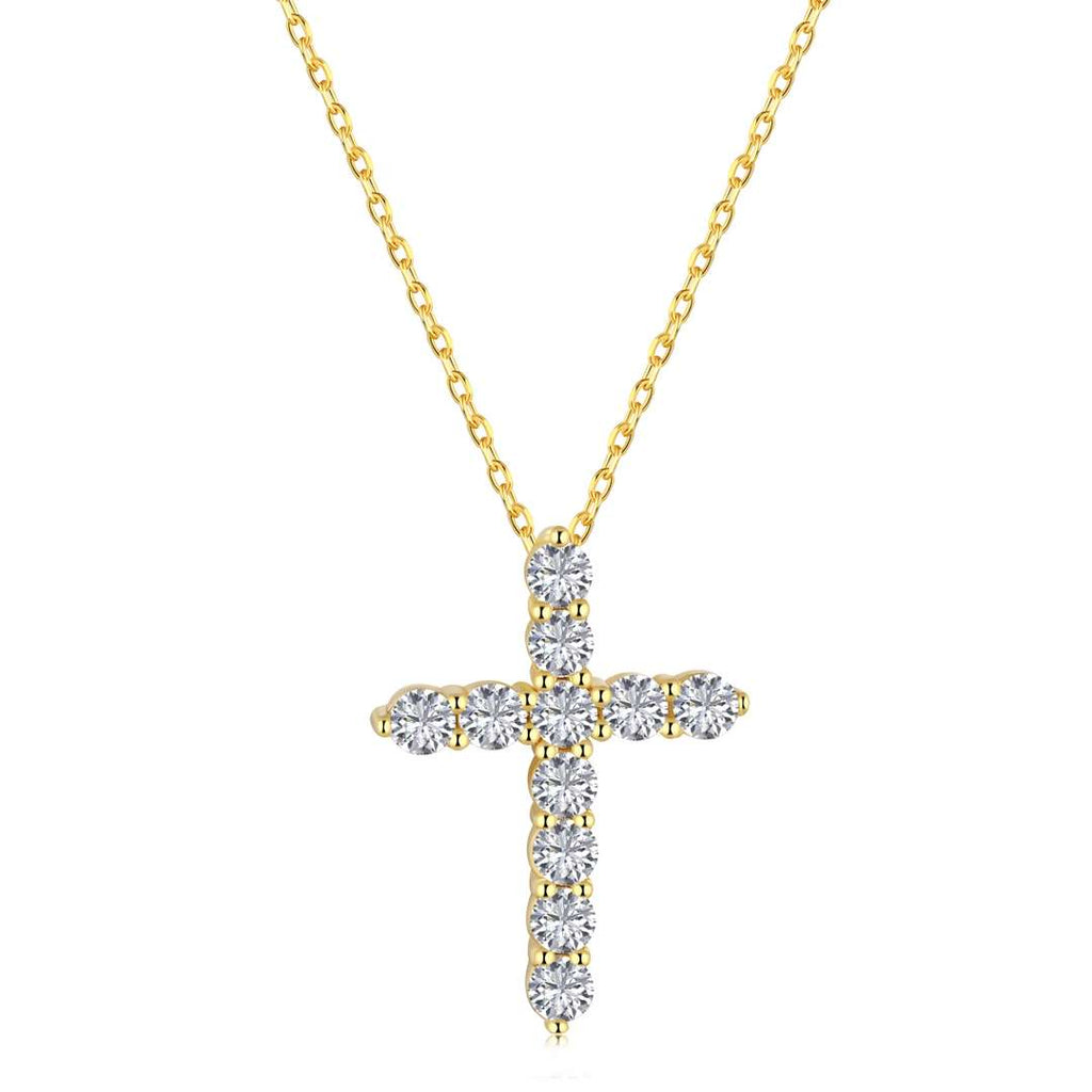 [ソララ ジュエリー] ユニークなクロス型ネックレス