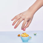 [Solara Jewelry ]Exquisiter, mehrfarbiger Ring im Smaragdschliff für den Alltag