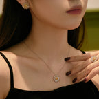 [Solara Jewelry ]可憐なデイジーネックレス