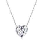 [Solara Jewelry ]6.0 Karat Radiant Herzschliff Halskette
