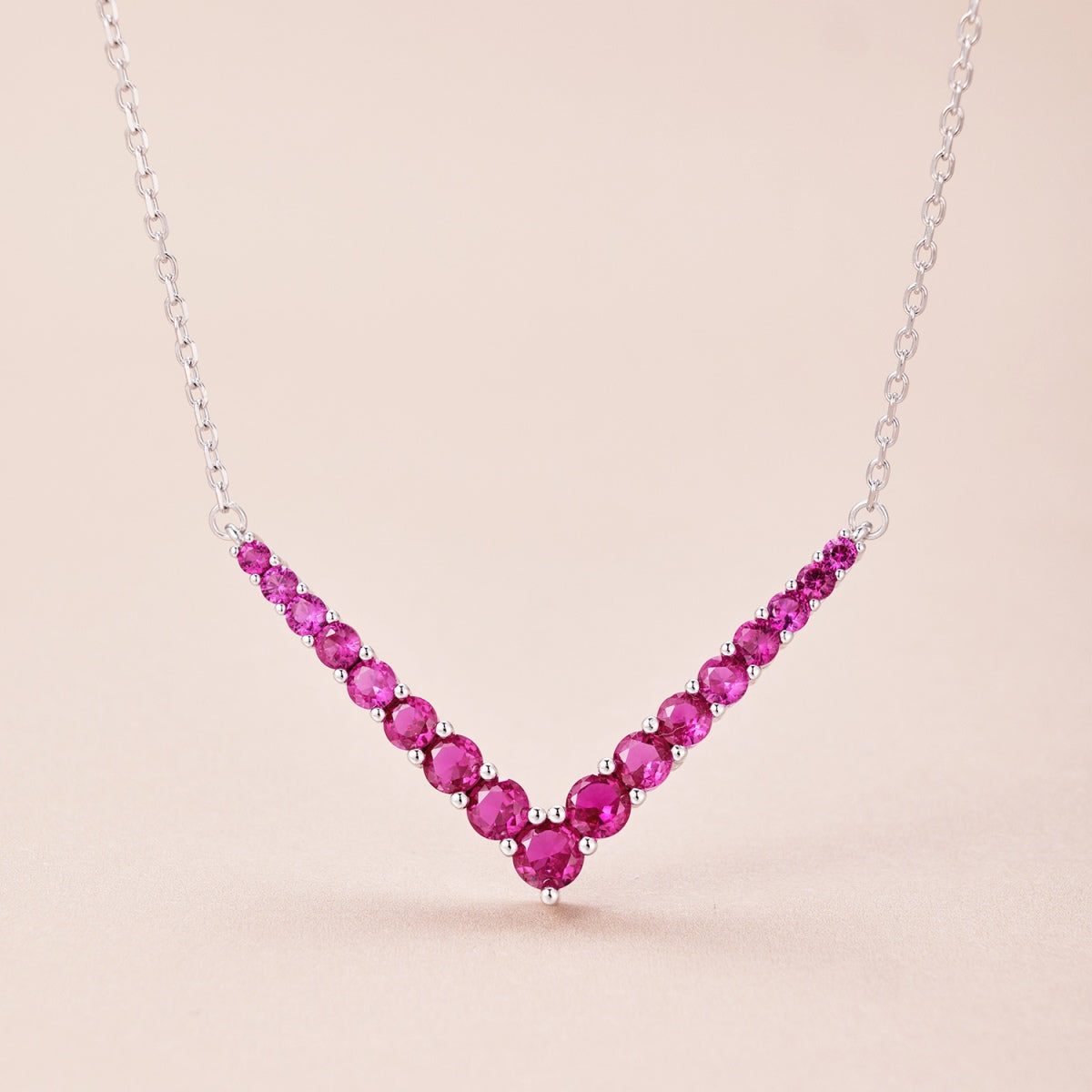 [Solara Jewelry ]オーネイトラウンドカットネックレス