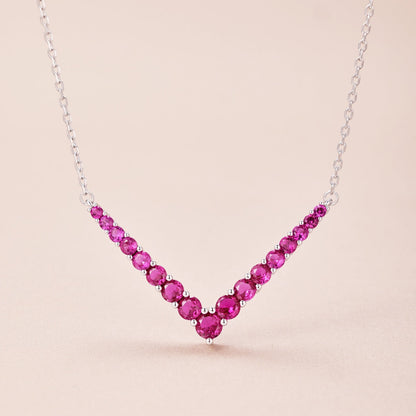 [Solara Jewelry ]オーネイトラウンドカットネックレス