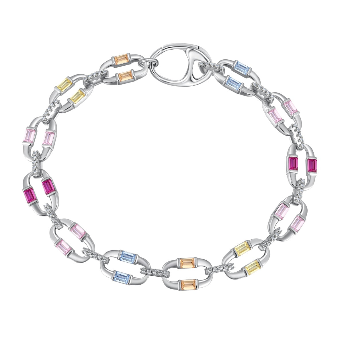 [Solara Jewelry ]Strahlendes farbenfrohes Alltagsarmband