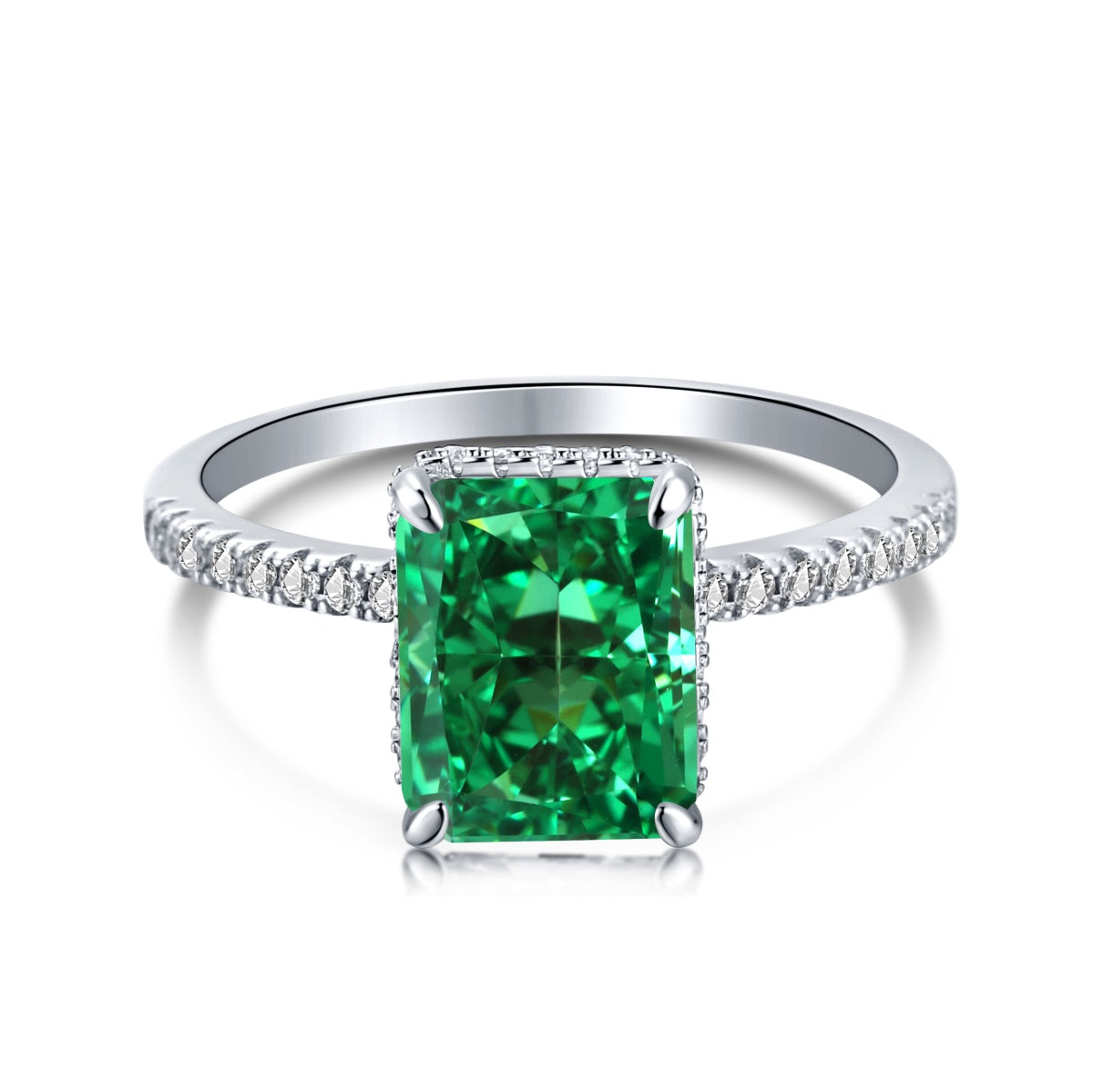 [Solara Jewelry ]4.0 Carat Luxurious Engagement Ring