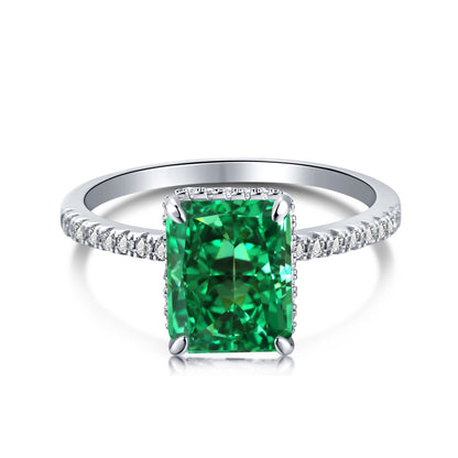 [Solara Schmuck ]4.0 Karat Luxuriöser Verlobungsring
