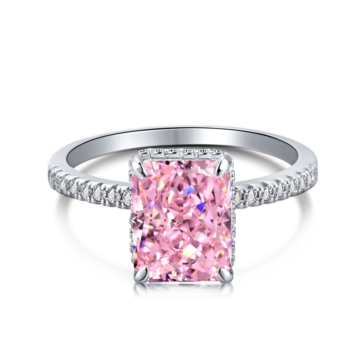[Solara Jewelry ]4.0 Carat Luxurious Engagement Ring
