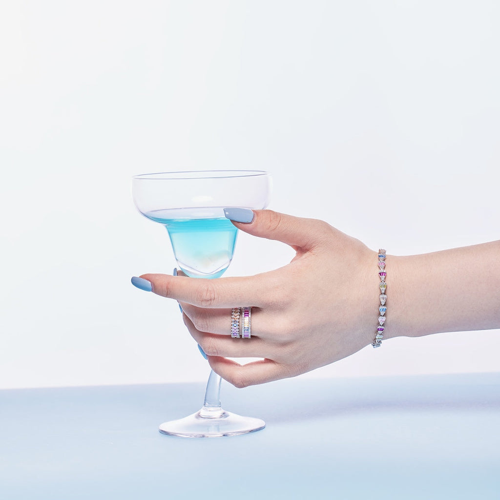 [Solara Jewelry ]Strahlendes Wassertropfen-Armband für jeden Tag